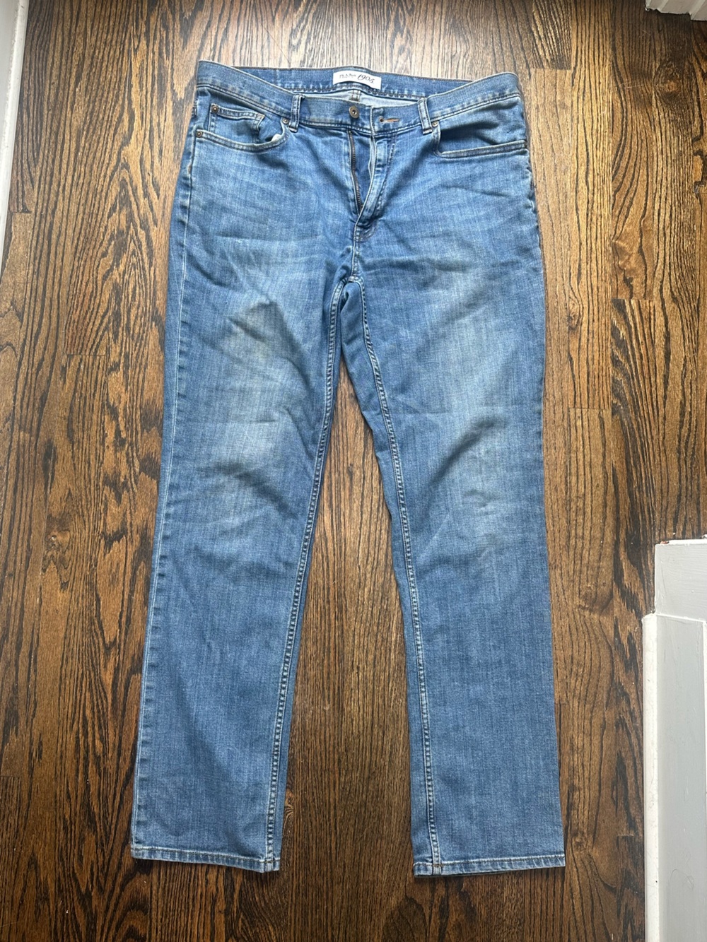 Jos. A. Bank Men's Light Blue Straight Jeans